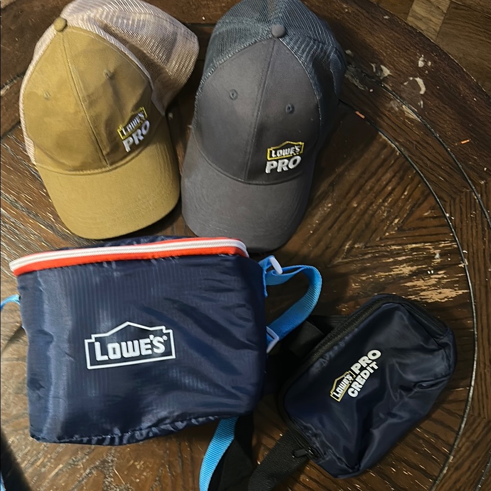 Lowe's Pro Cap and Cooler Set